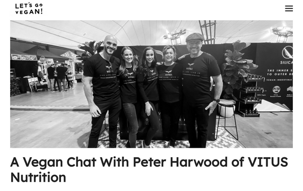 A Vegan Chat with Peter Harwood of VITUS Nutrition